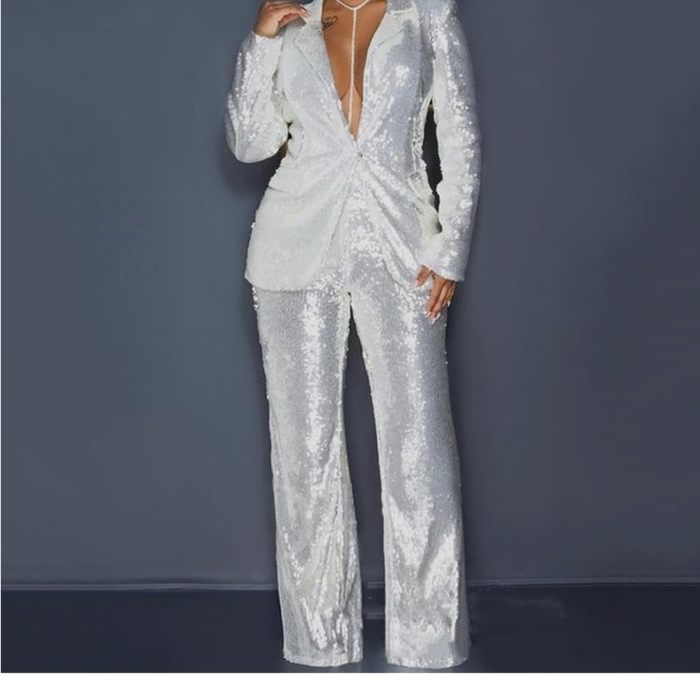 Women’s sequin suit